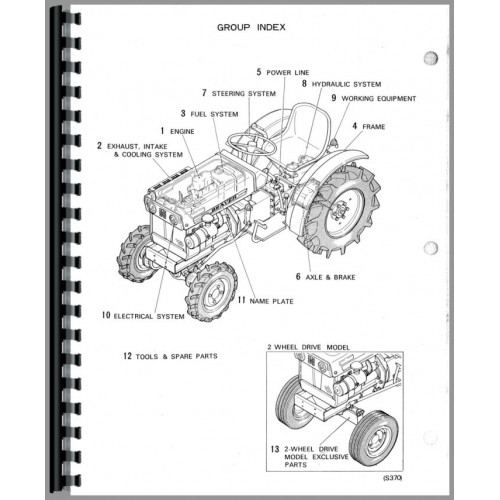 mitsubishi l3e parts manual